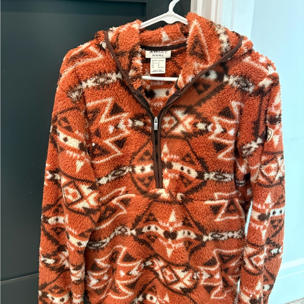 Ariat Aztec Patterned Fleece Pullover